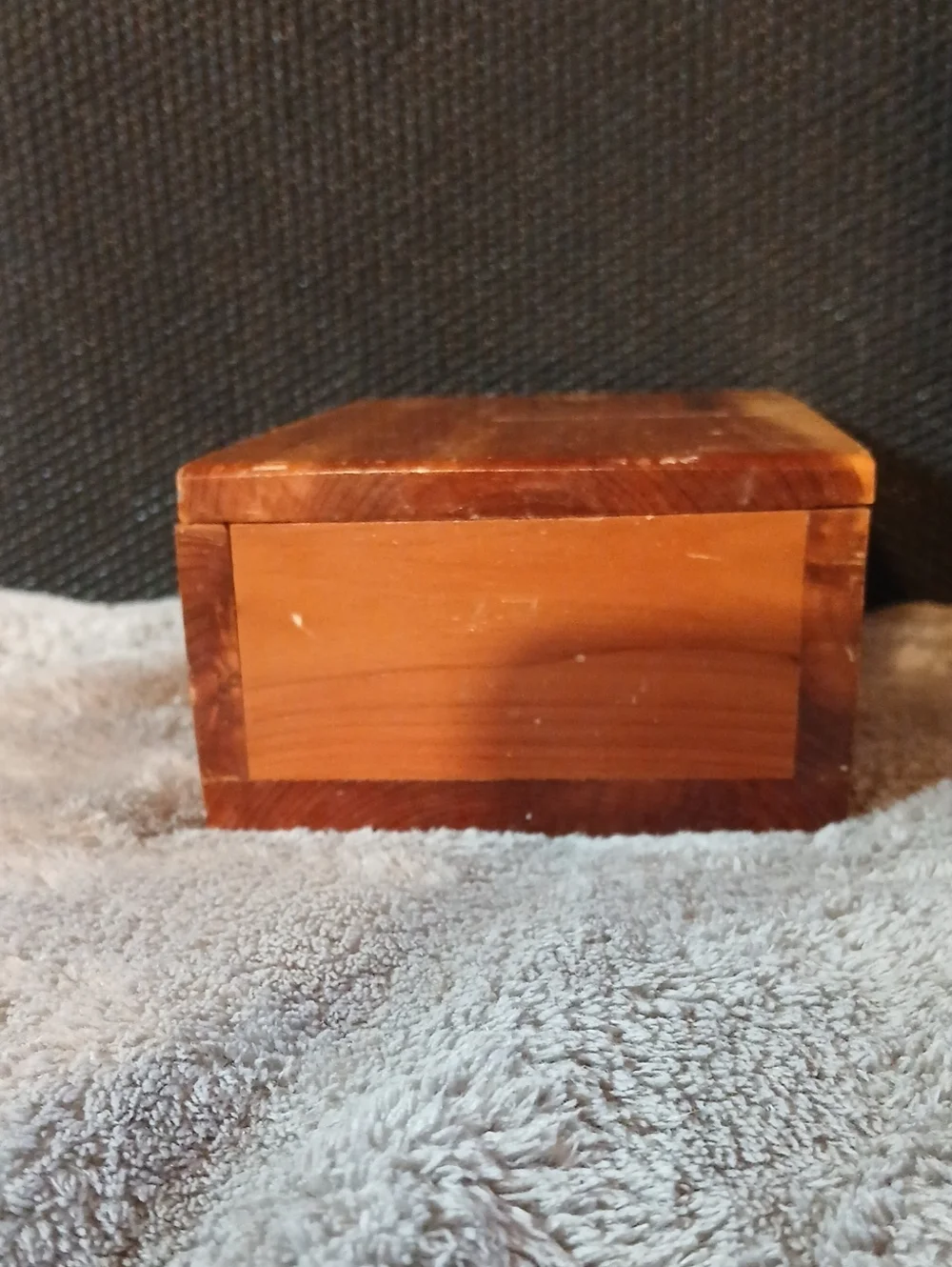 Vintage Wooden 'Mother' Keepsake Box - Cedar